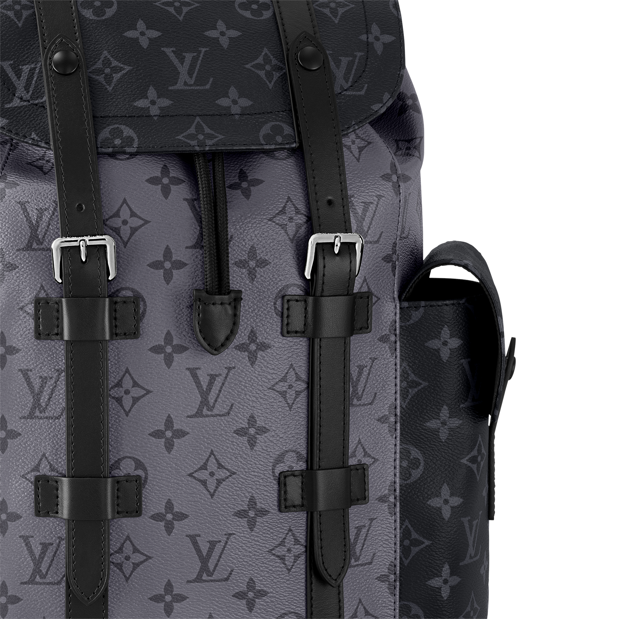 Christopher MM Backpack - Luxury Monogram Eclipse Brown | LOUIS 